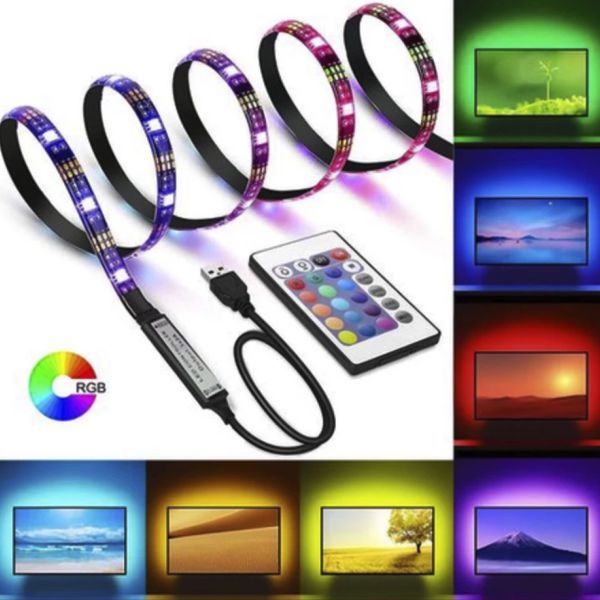 TIRA DE LED 50X50 RGB USB PARA TV 3M LED-4701